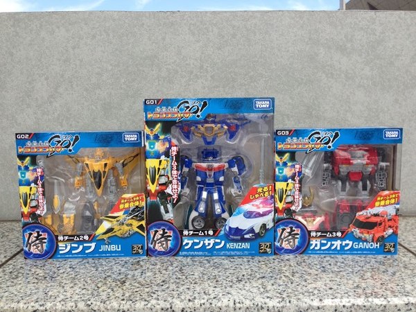Tokyo Toy Show   Transformers Go! Autobot Samurai Team Out Of Box Images Show Combiner Toys  (1 of 23)